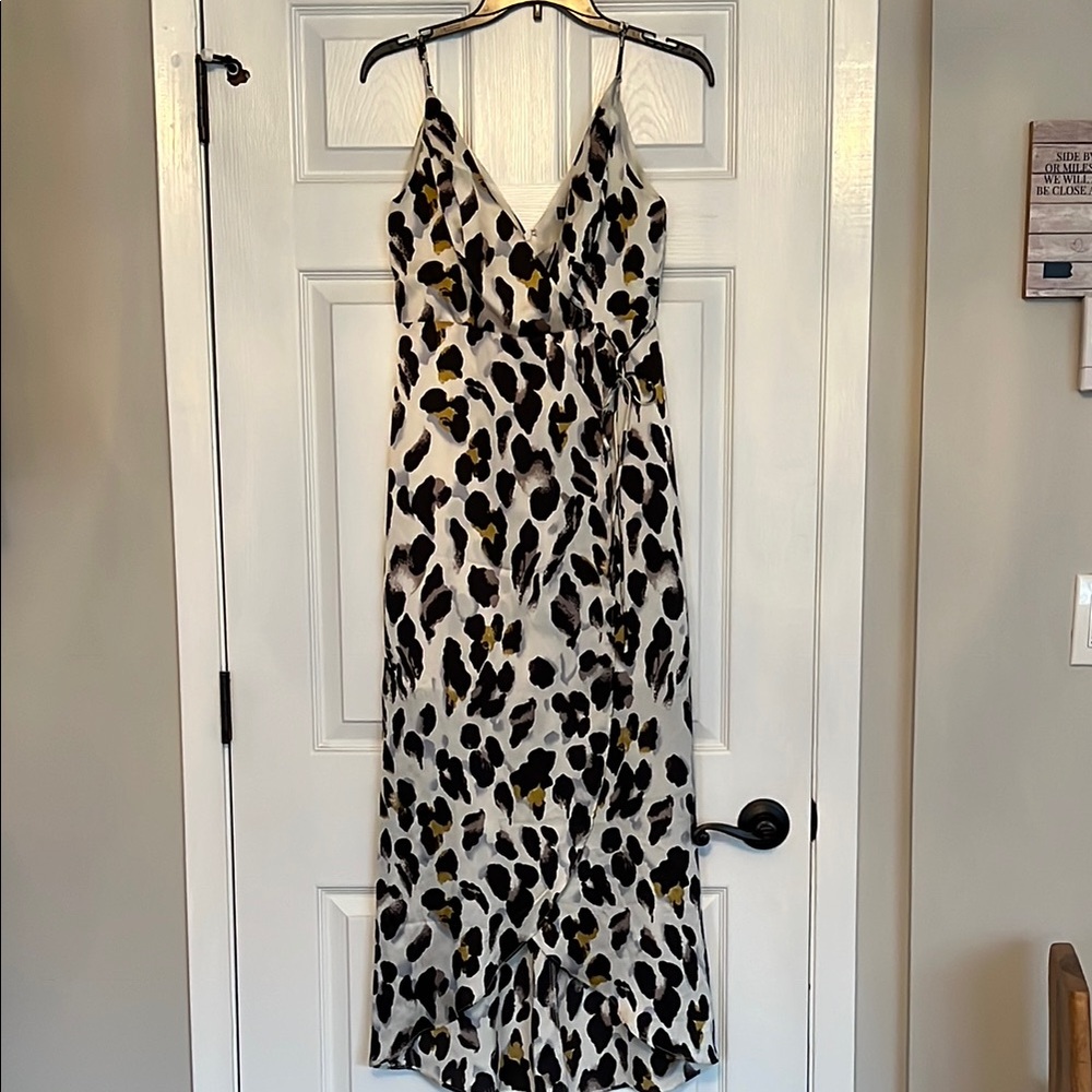 NWT Aqua Leopard Print Long Dress